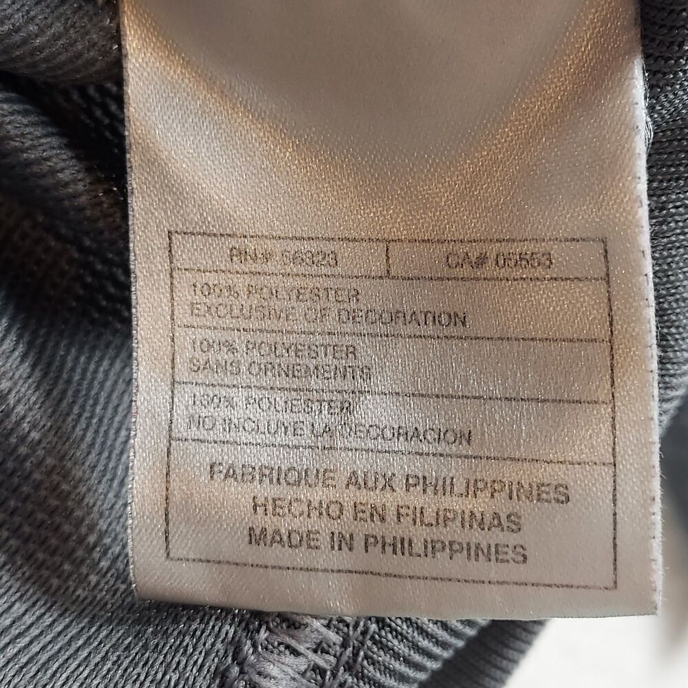 Nike Jacket Mens Small Gray Full Zip Y2K Activewear Light Weight Pockets - Picture 9 of 11